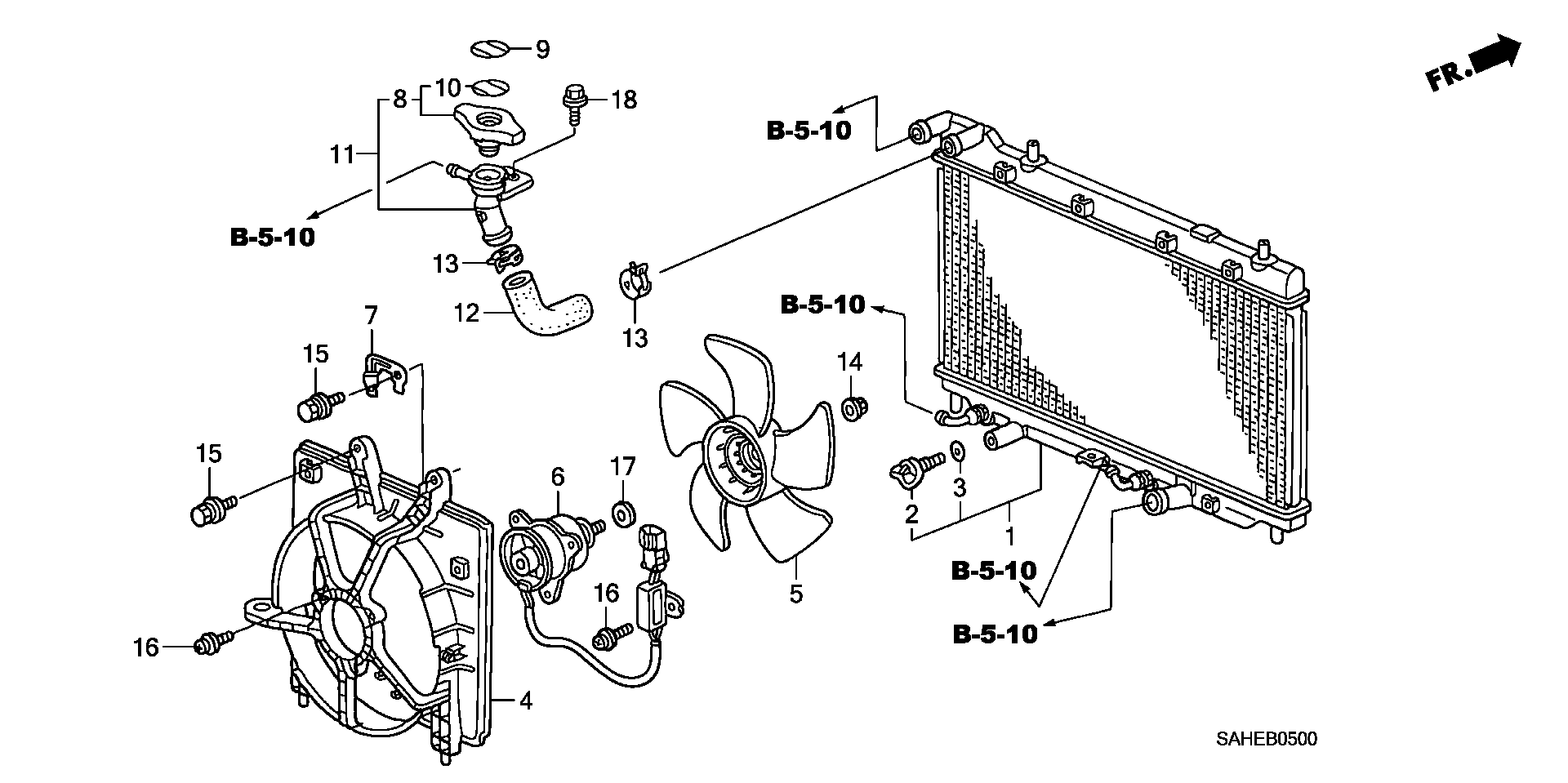 Honda 19045PWA004 - Tappo, radiatore autozon.pro