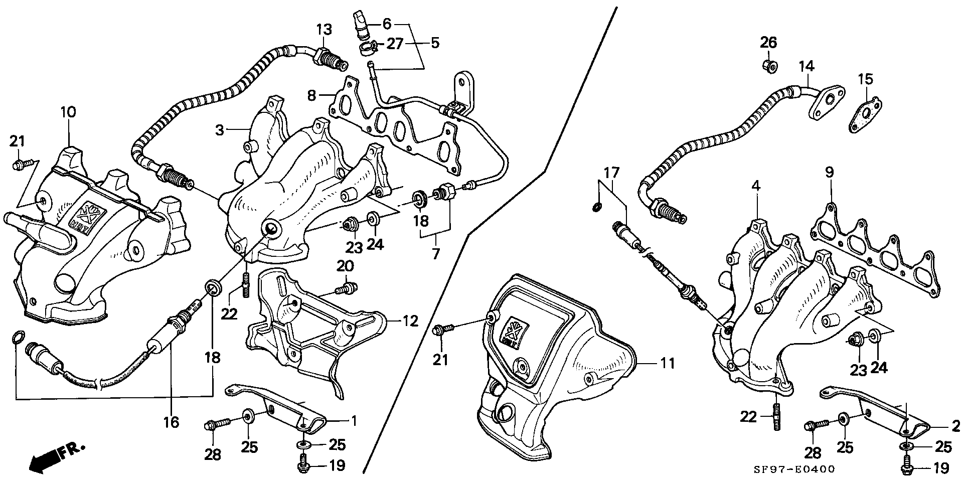 Honda 36531PK3A04 - Sonda lambda autozon.pro