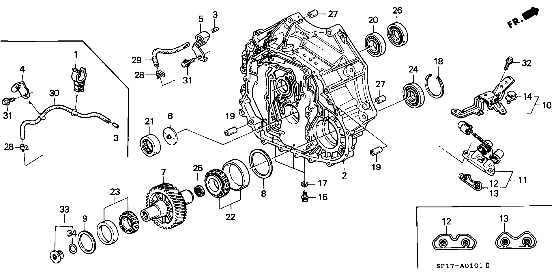 Honda 91121PR8008 - Cuscinetto ruota autozon.pro