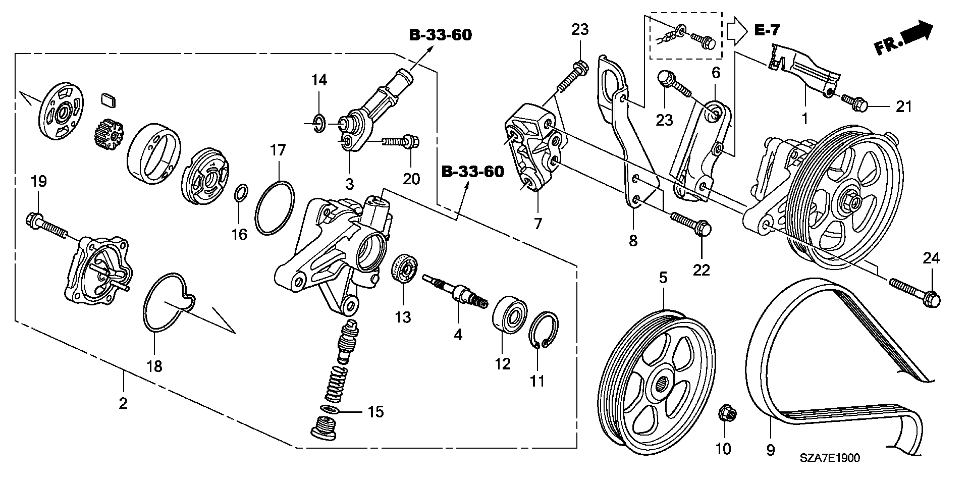 Honda 56992-R70-A01 - Cinghia Poly-V autozon.pro