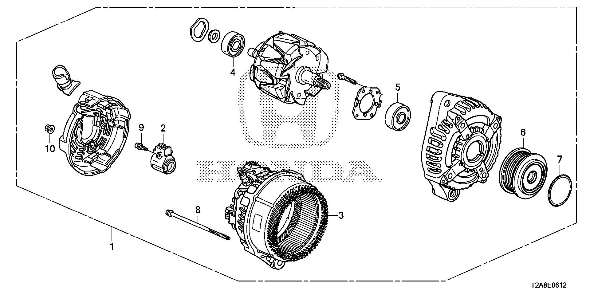 Honda 311005G0A02 - Alternatore autozon.pro