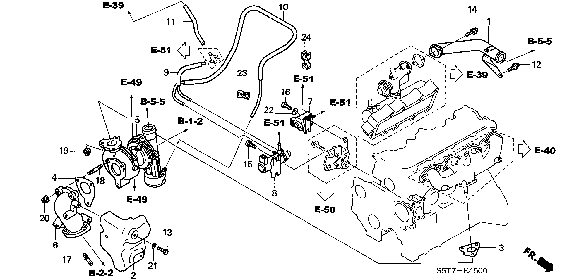 Honda 18900-PLZ-D00 - Turbocompressore, Sovralimentazione autozon.pro