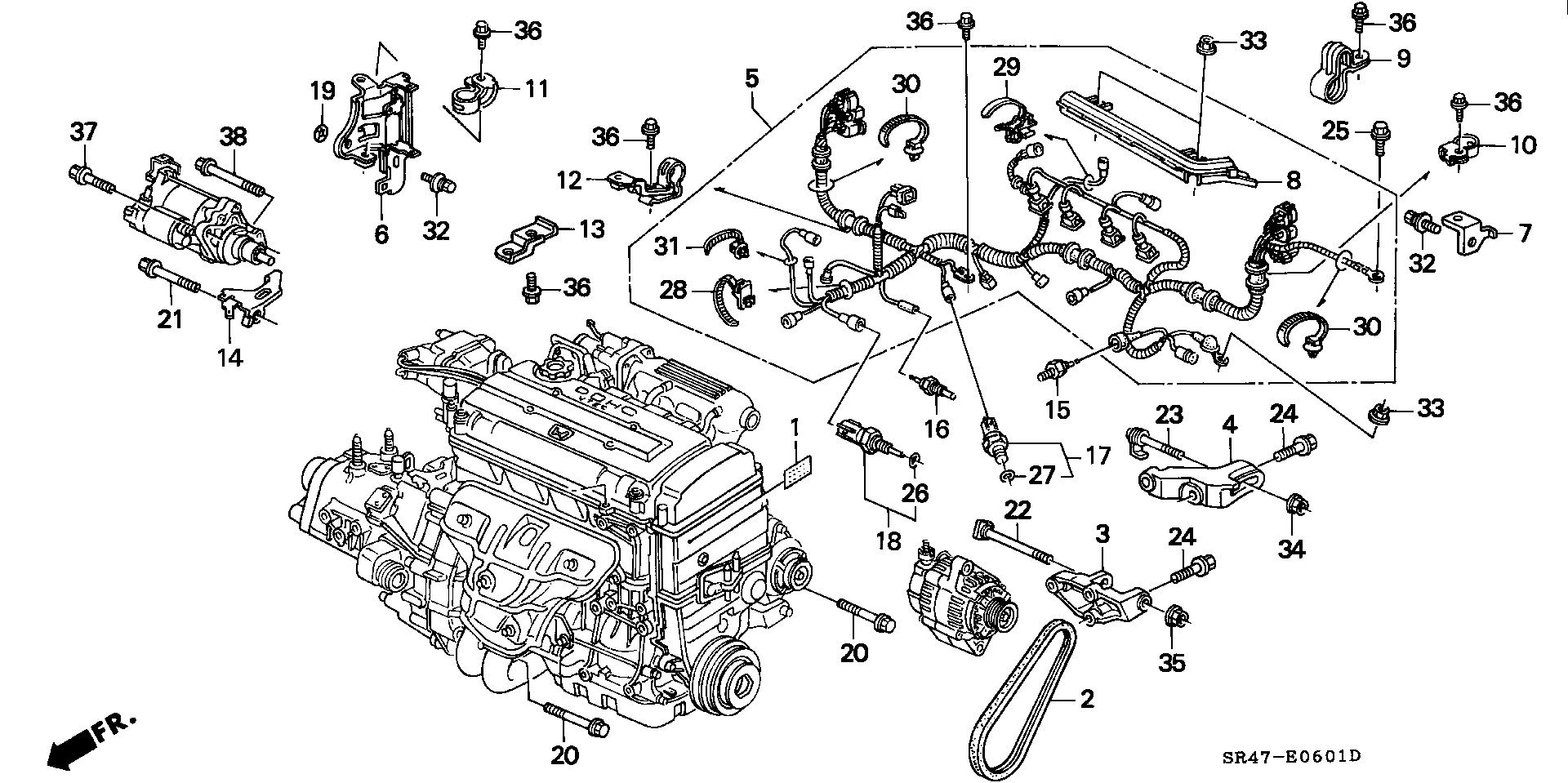 ACURA 31110-PR4-A05 - Cinghia Poly-V autozon.pro