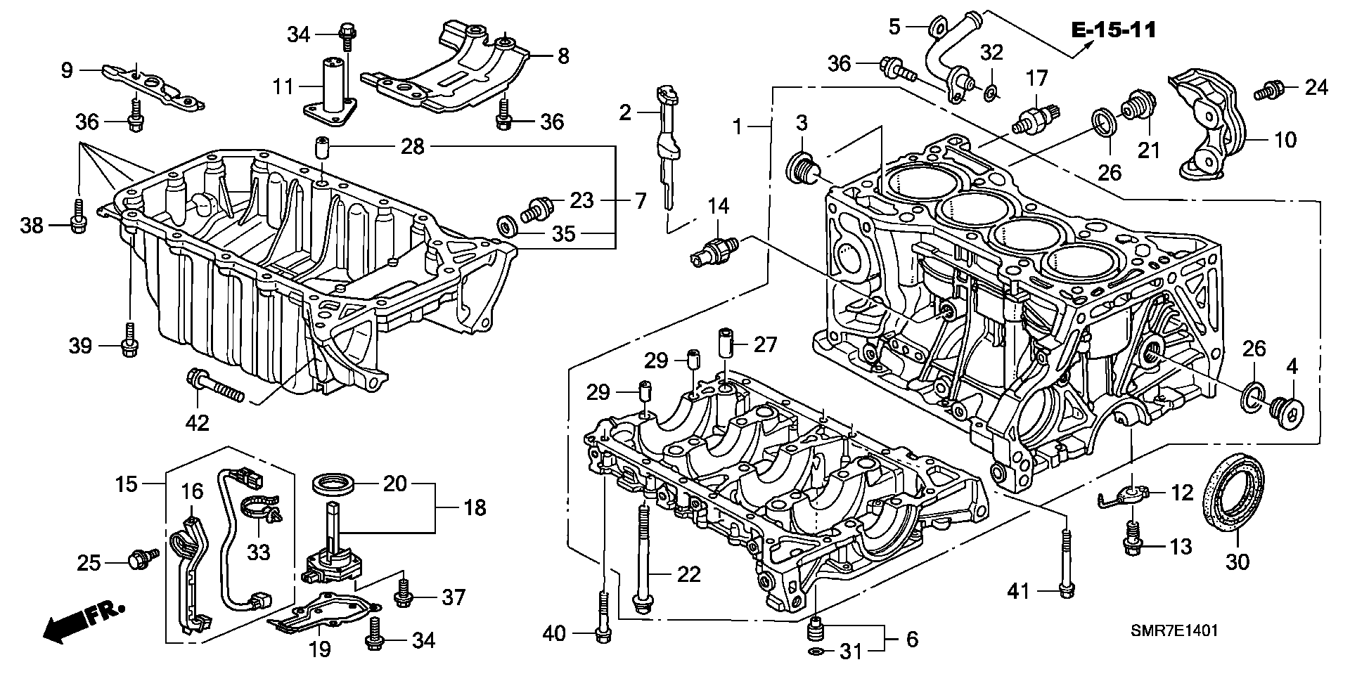 Honda 91214-PWA-Y01 - Paraolio, Albero a gomiti autozon.pro