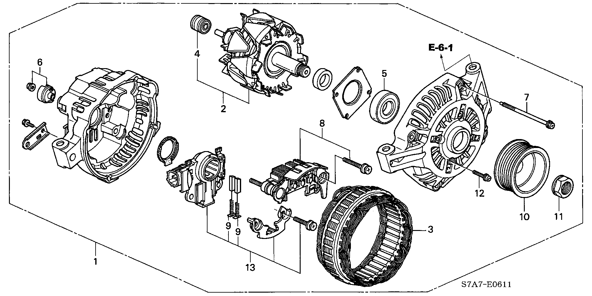 Honda 31150PNA004 - REGULATOR SET autozon.pro