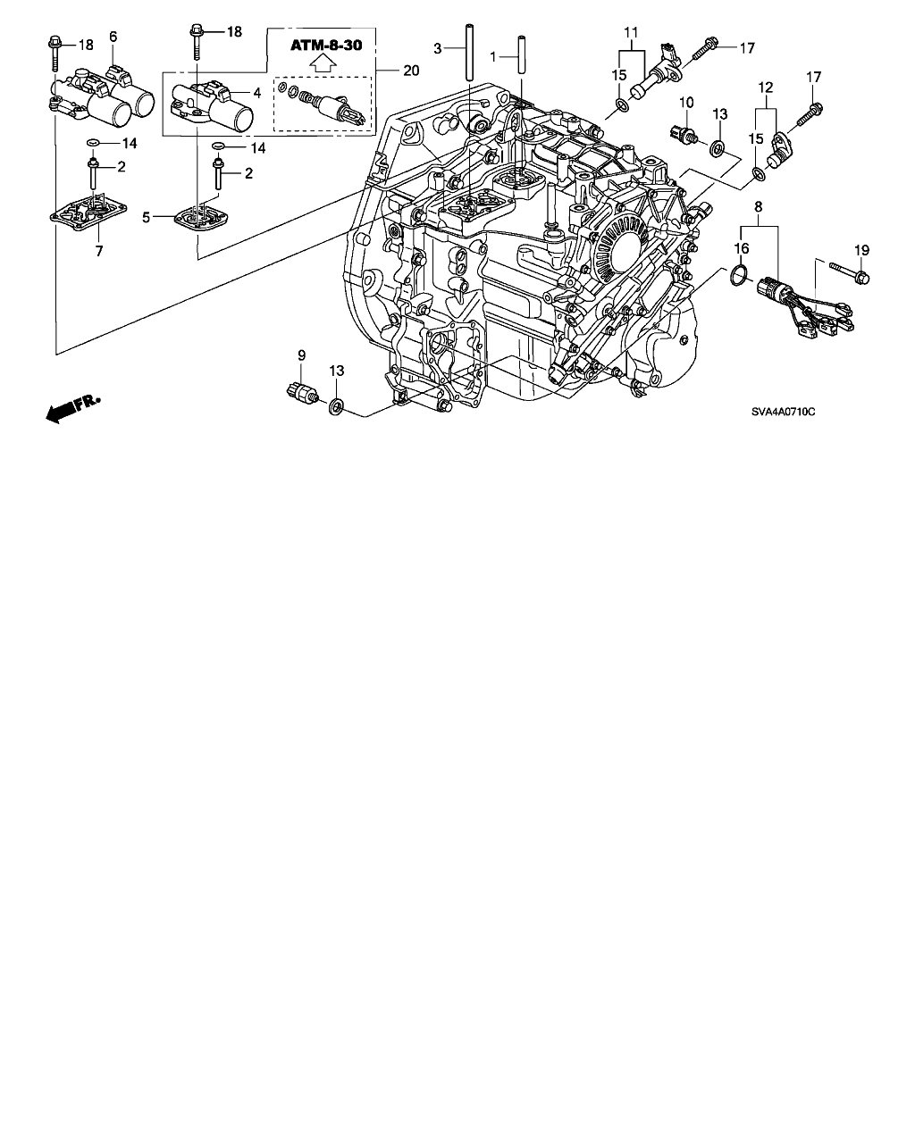 Honda 91301-PC9-003 - Guarnizione, Collettore aspirazione autozon.pro