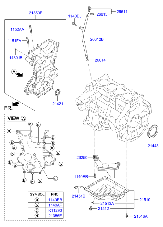 KIA 21443-03011 - Paraolio, Albero a gomiti autozon.pro