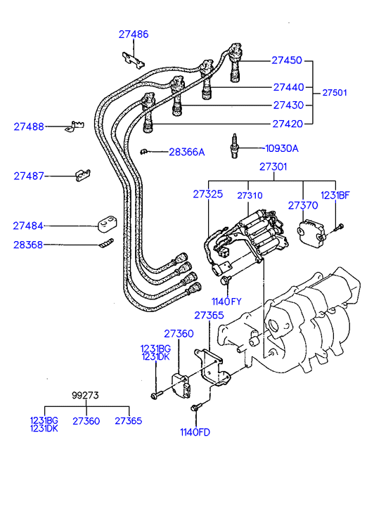 Hyundai 18811-08061 - Candela accensione autozon.pro