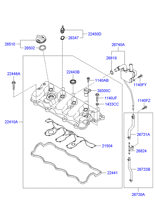 KIA 3930027400 - Generatore di impulsi, Albero a gomiti autozon.pro