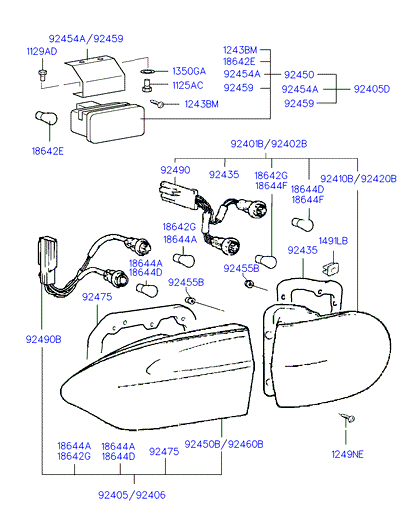 Hyundai 1864221008E - Lampadina, Fendi / Retronebbia autozon.pro