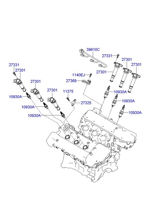 Hyundai 18840-11051 - Candela accensione autozon.pro