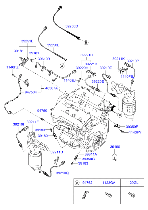 Hyundai 39210-3E220 - Sonda lambda autozon.pro