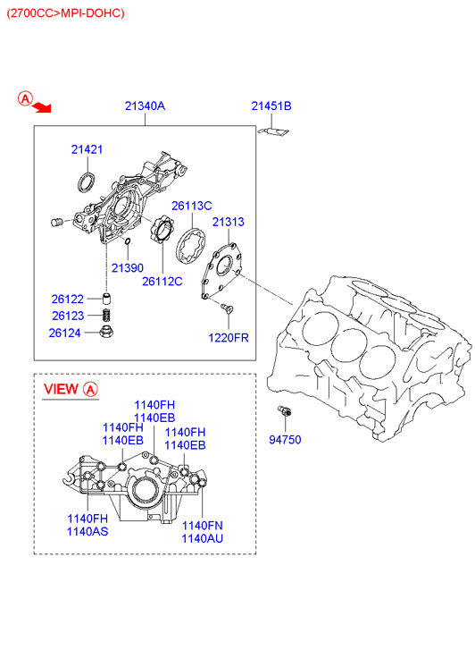 KIA 21421-33114 - Paraolio, Albero a gomiti autozon.pro