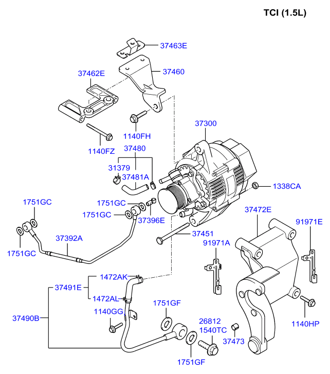 Hyundai 1472016003 - Lampadina, Luce guida diurna autozon.pro