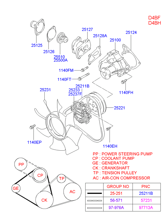 Hyundai 25510-42541 - Termostato, Refrigerante autozon.pro