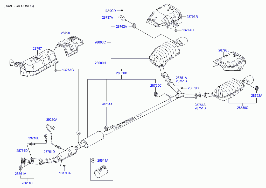 Hyundai 39210 2E500 - Sonda lambda autozon.pro