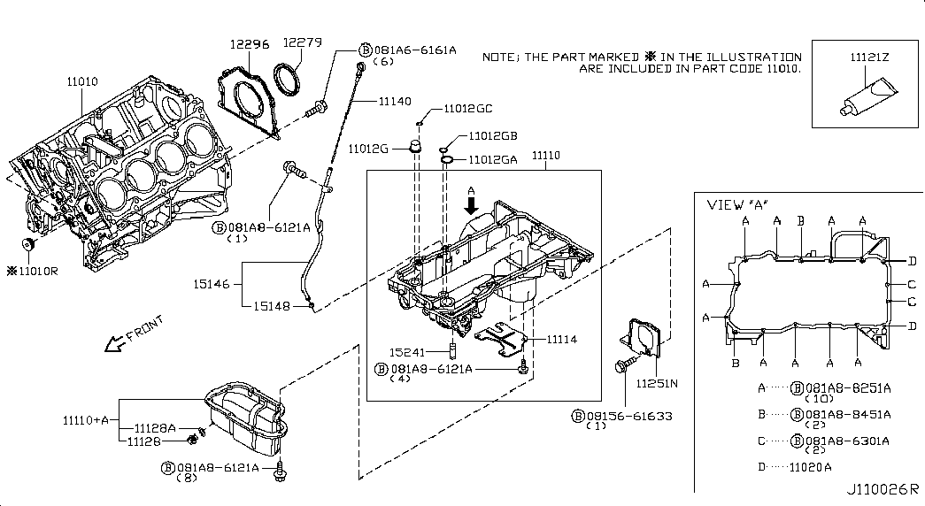 NISSAN 15066AR010 - Anello di tenuta autozon.pro