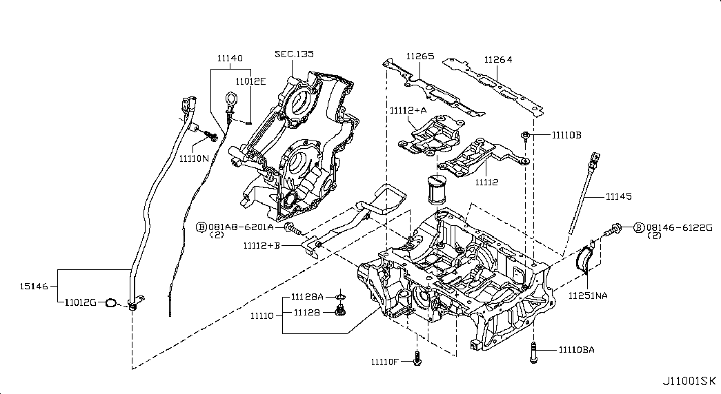 RENAULT 111280-0Q0A - Vite di chiusura, vaschetta dell'olio autozon.pro