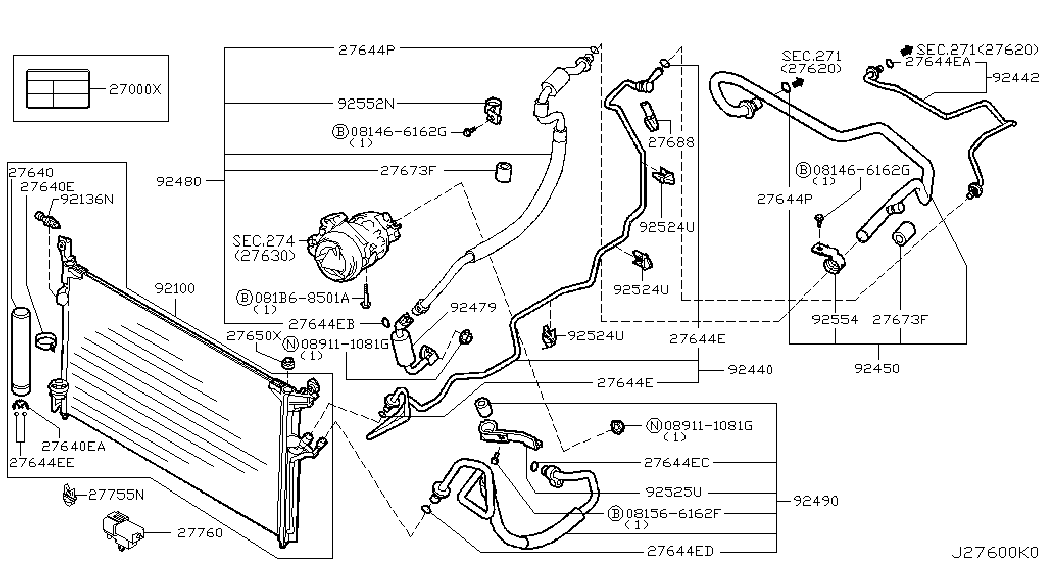 NISSAN 92131-2Y920 - Essiccatore, Climatizzatore autozon.pro