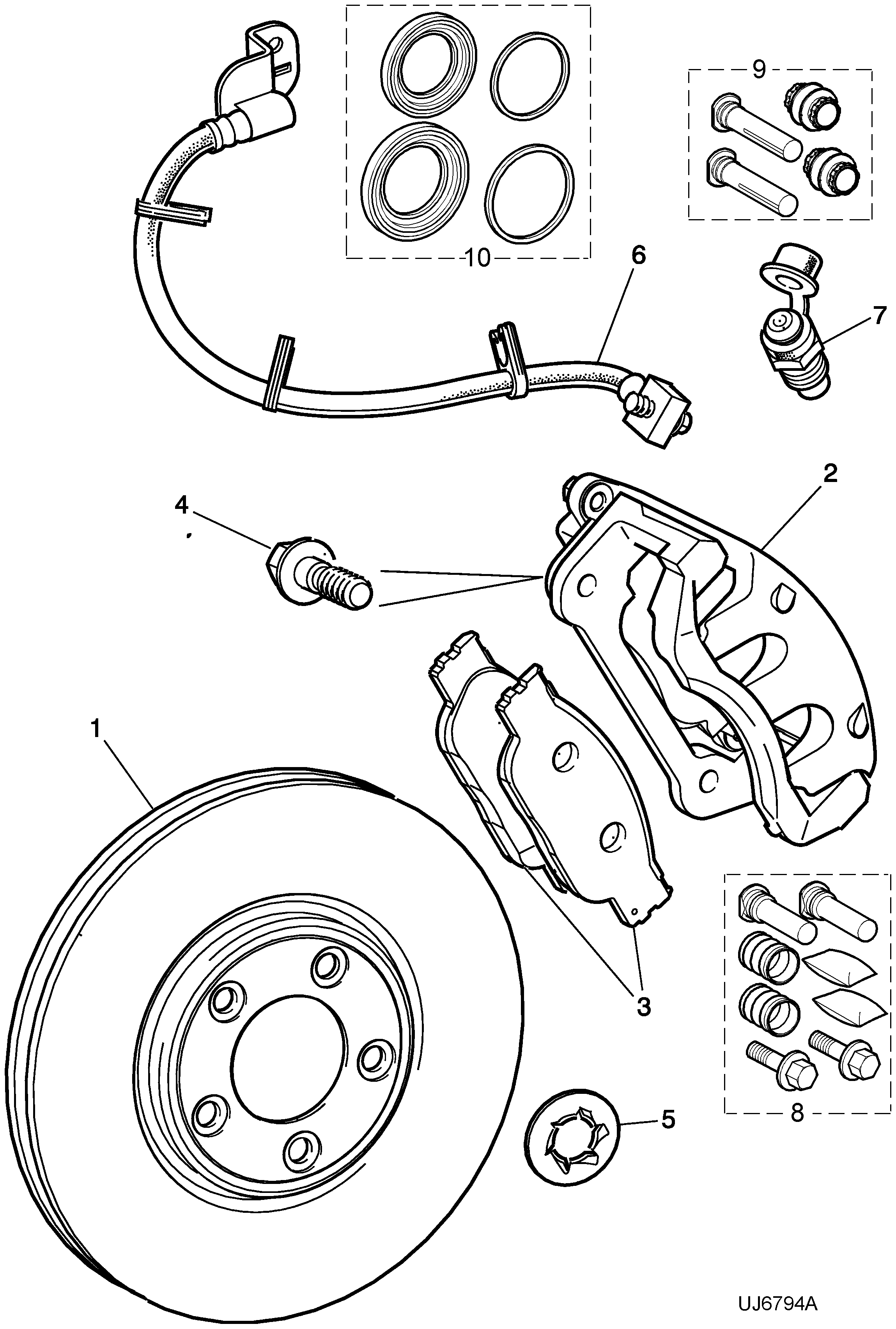 Jaguar JLM 20928 - Pinza freno autozon.pro