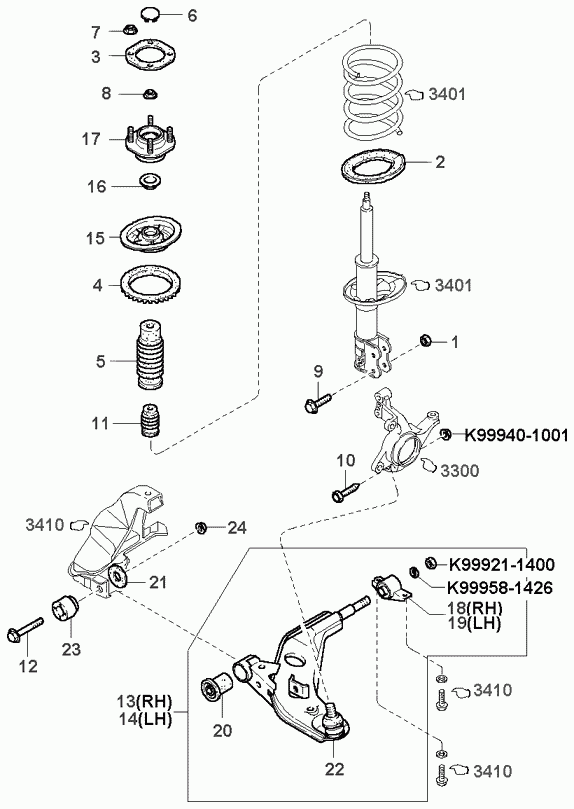 FORD 0G03034550B - Giunto di supporto / guida autozon.pro