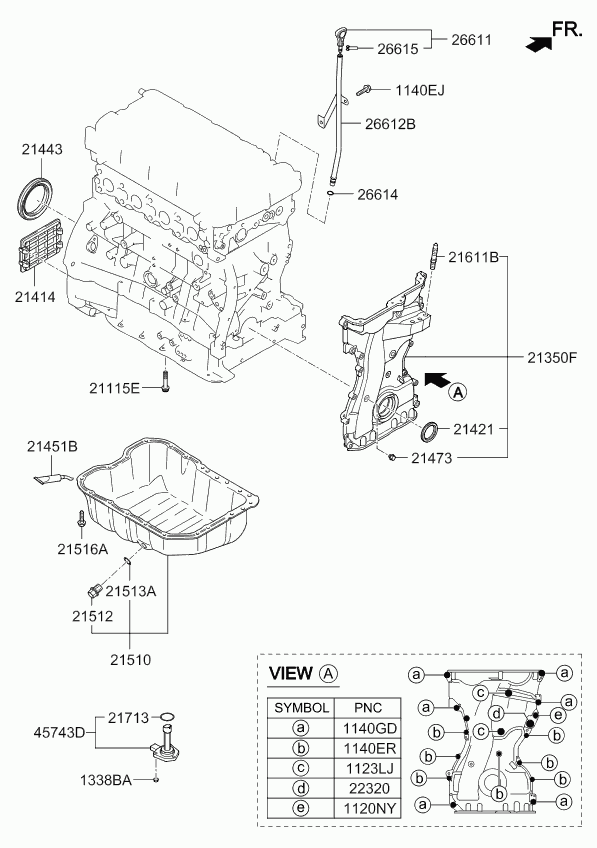 Hyundai 21513-23001 - Anello di tenuta, vite di scarico olio autozon.pro