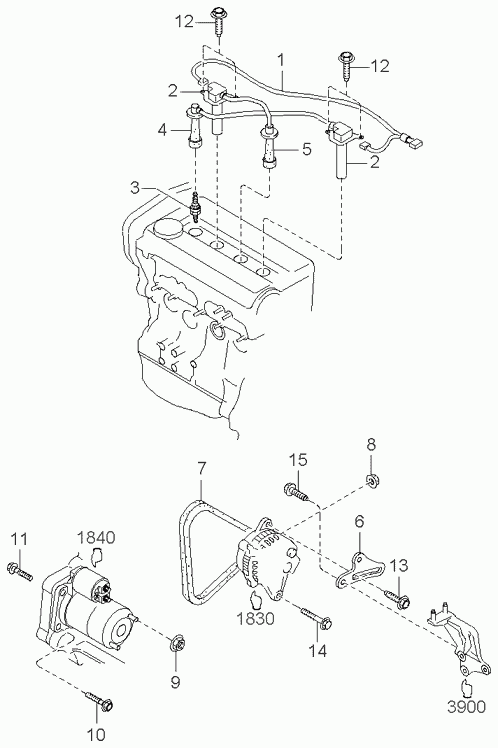 KIA 0K01C-18-110 - Candela accensione autozon.pro