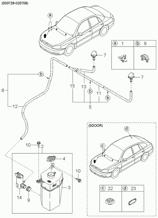 Hyundai 98510-26000 - Pompa acqua lavaggio, Pulizia cristalli autozon.pro