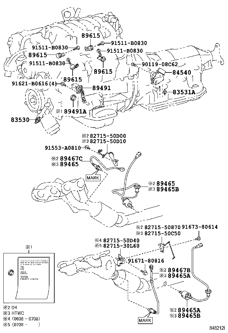 TOYOTA 89465 50180 - Sonda lambda autozon.pro