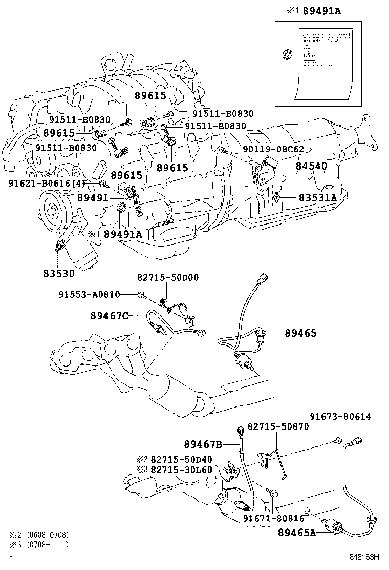 TOYOTA 8946750020 - Sonda lambda autozon.pro