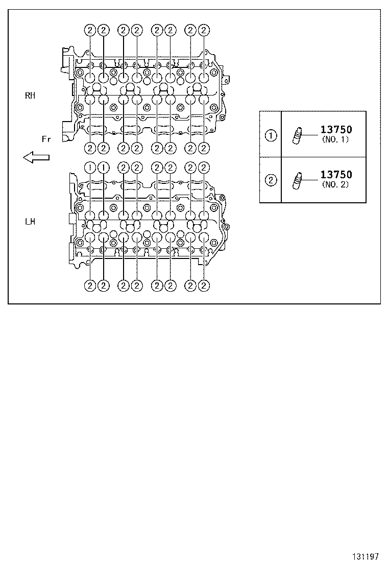 TOYOTA 1375031030 - Punteria autozon.pro