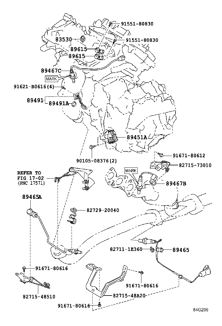 TOYOTA 89465 48270 - Sonda lambda autozon.pro