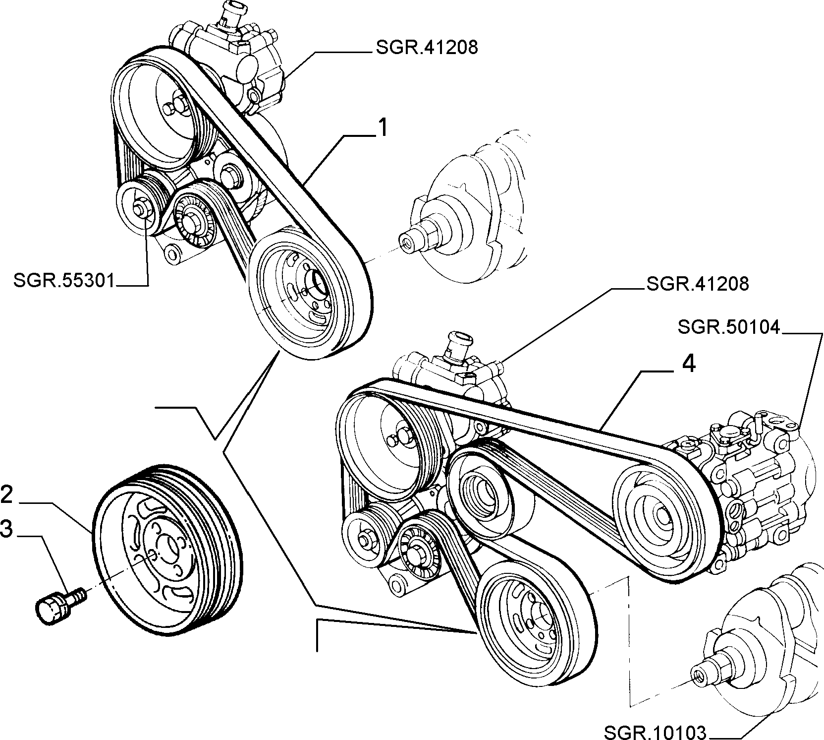 Lancia 60815412 - Cinghia Poly-V autozon.pro