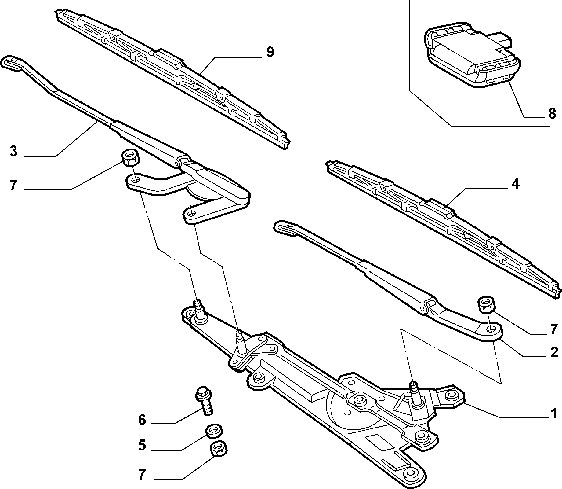 Lancia 60663478 - Spazzola tergi autozon.pro