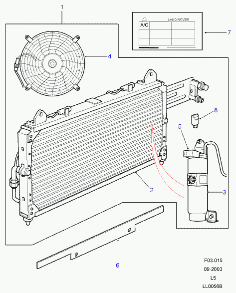 Subaru JRJ 100550 - Essiccatore, Climatizzatore autozon.pro