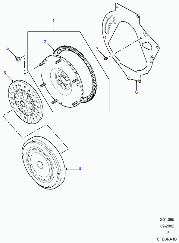 Land Rover NH108041L - Dado, Collettore gas scarico autozon.pro