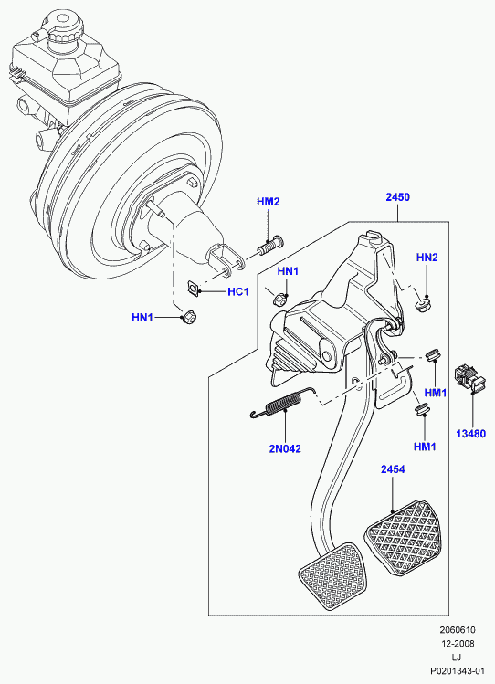 Land Rover XKB000022 - Interruttore luce freno autozon.pro