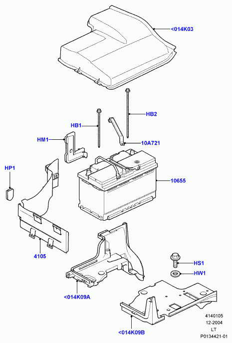 Land Rover YGD500190 - Batteria avviamento autozon.pro