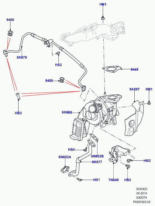 Land Rover LR029915 - Turbocompressore, Sovralimentazione autozon.pro