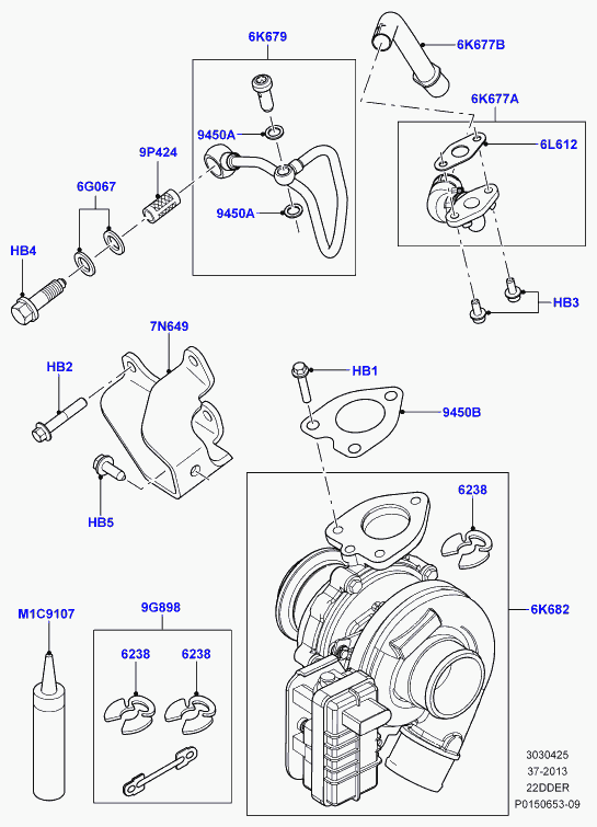 Land Rover LR003578 - Turbocompressore, Sovralimentazione autozon.pro