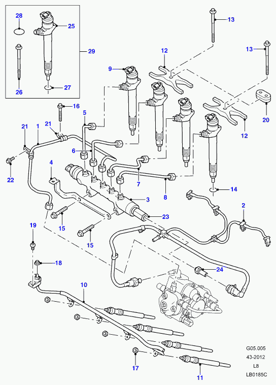 Rover LR004662 - Piastra termoisolante, Impianto iniezione autozon.pro