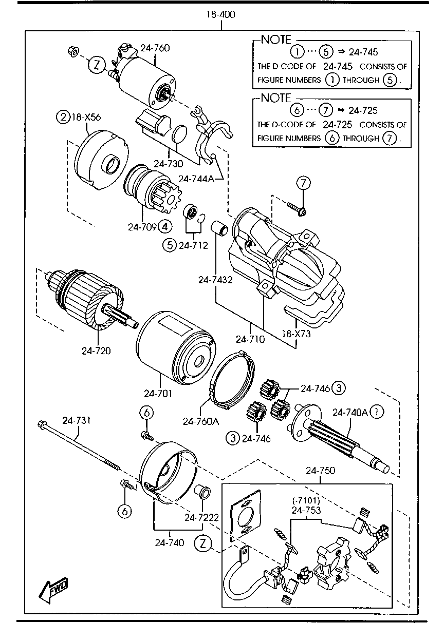 MAZDA YF47-18-X60 - Ancorina, Starter autozon.pro