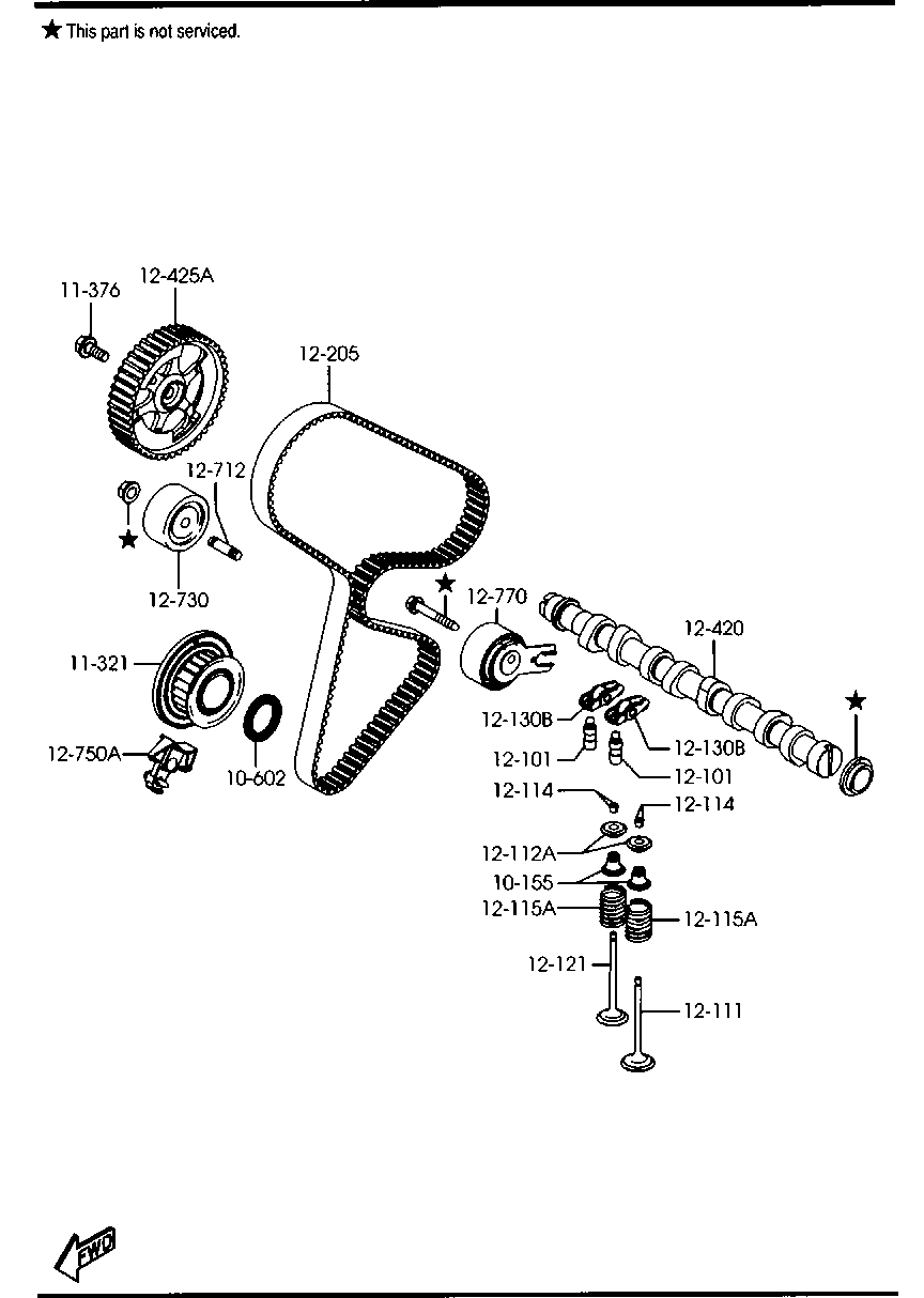 MAZDA Y401-12-602 - Paraolio, Albero a camme autozon.pro