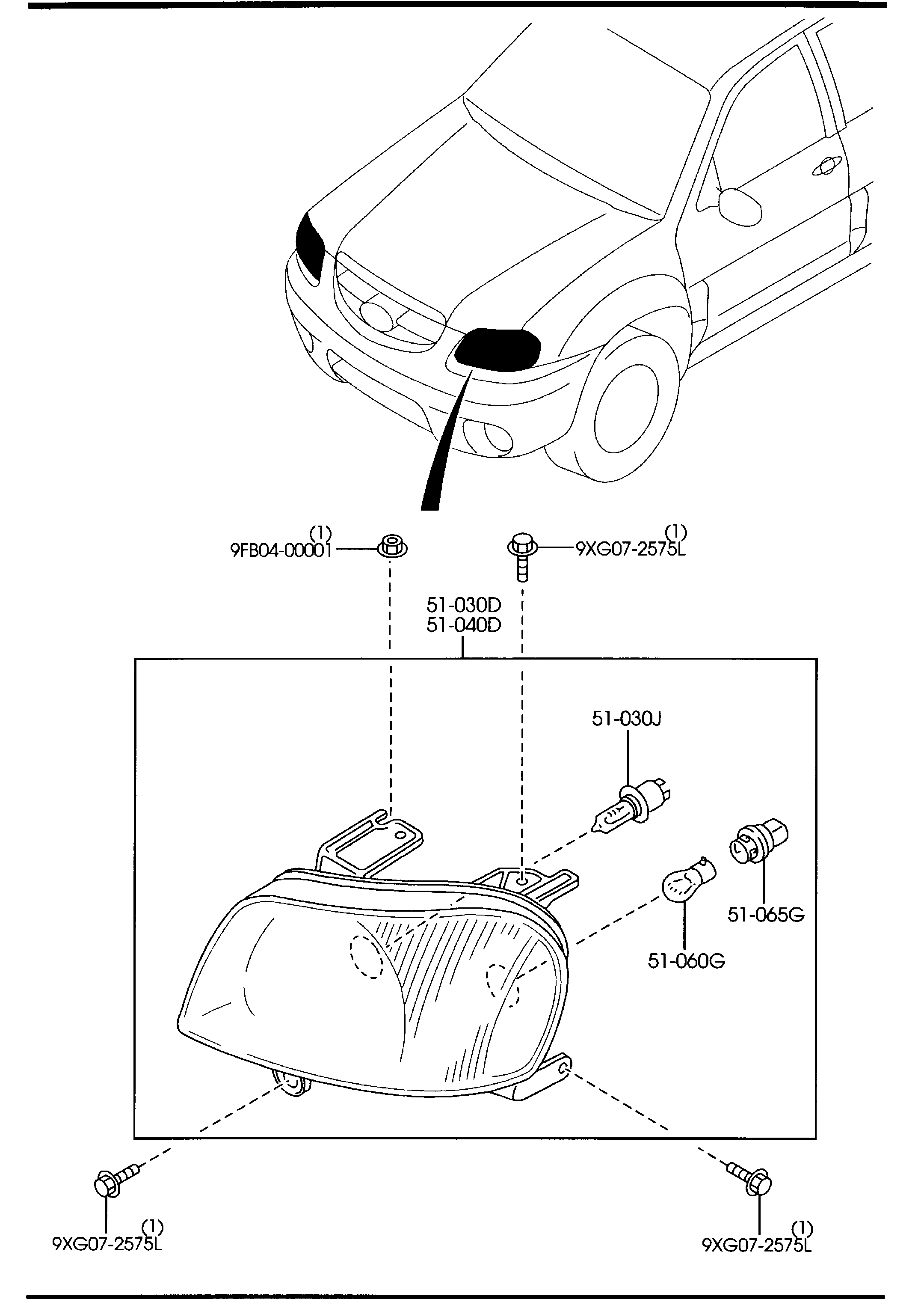 MAZDA 9970-38-605 - Lampadina autozon.pro