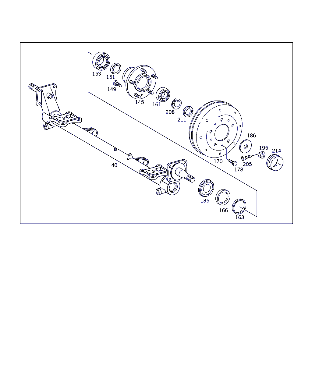 Mercedes-Benz A 631 981 00 05 - Cuscinetto ruota autozon.pro