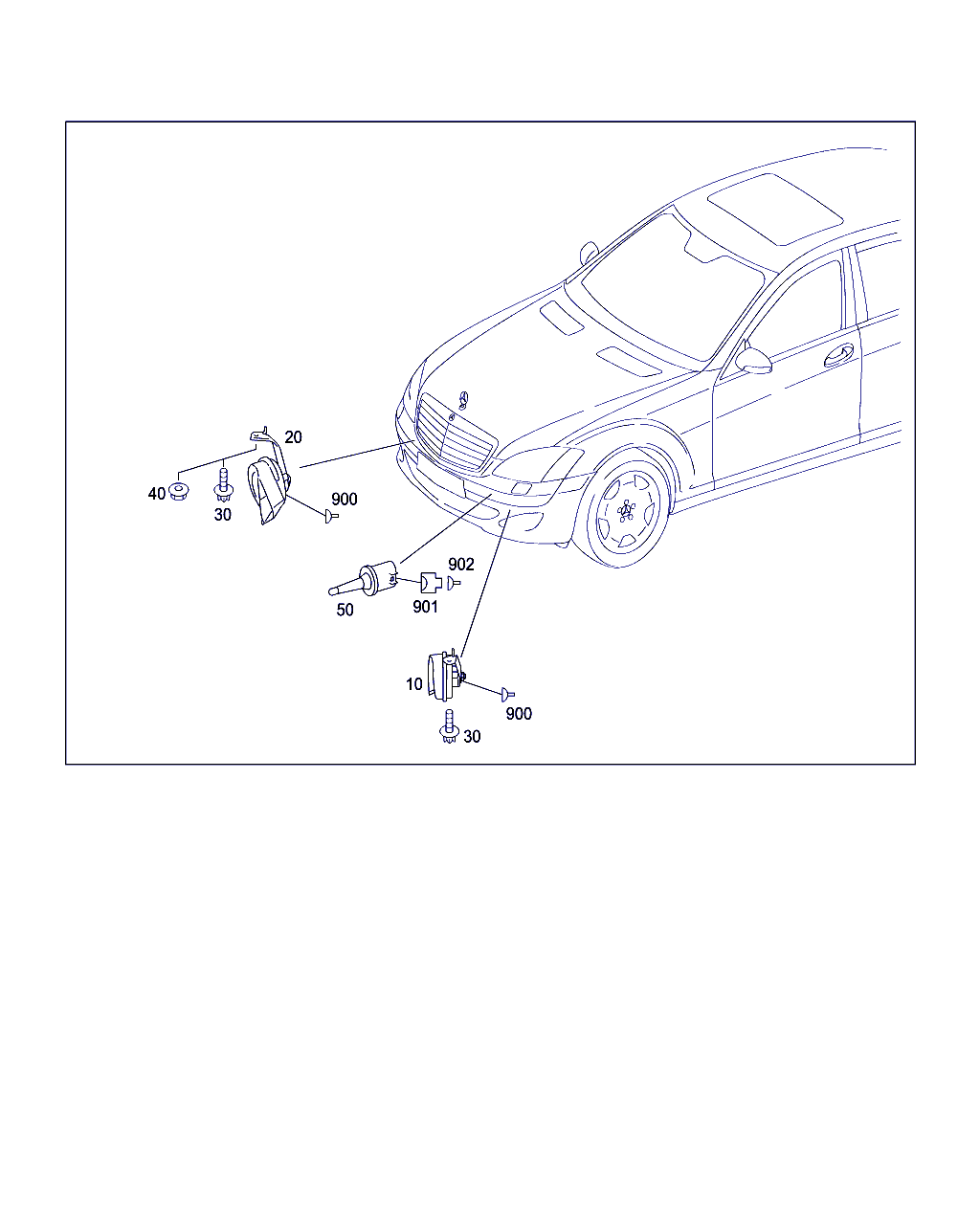 Mercedes-Benz A 005 542 21 20 - Clacson autozon.pro