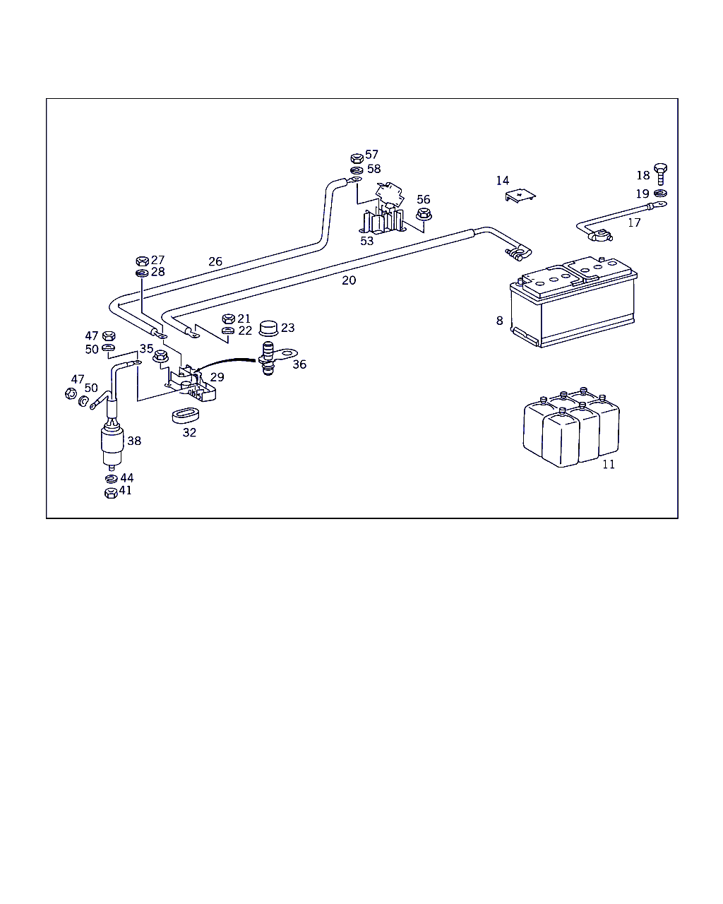 Mercedes-Benz A 140 540 01 01 - Batteria avviamento autozon.pro