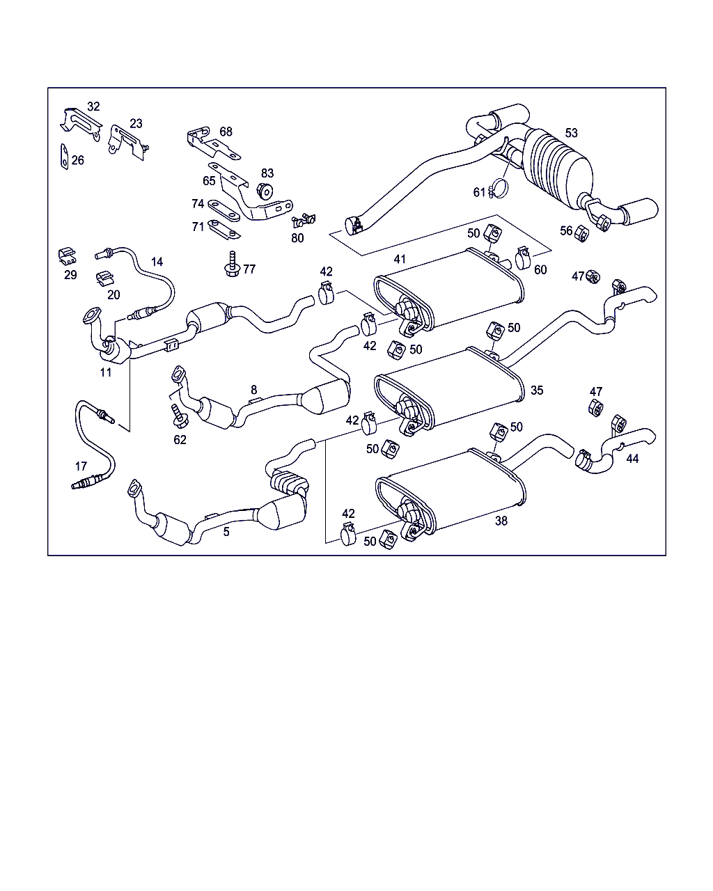 Mercedes-Benz A 001 540 28 17 - Sonda lambda autozon.pro