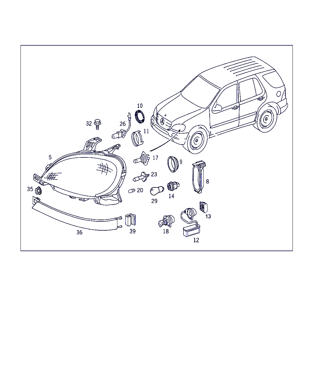 Mercedes-Benz A 002 544 28 94 - Lampadina, Faro di svolta autozon.pro