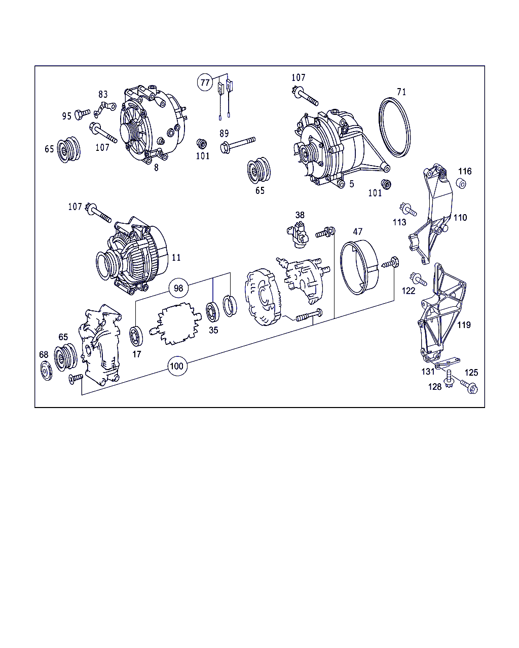 Mercedes-Benz A 000 150 17 50 - Alternatore autozon.pro